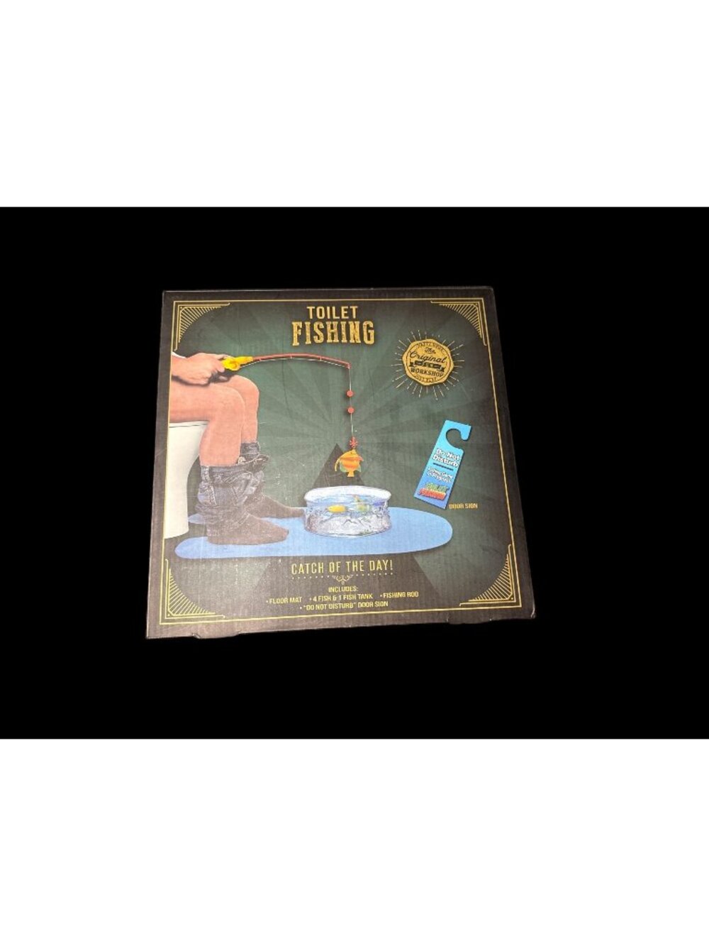 Toilet Fishing Catch of the Day" game The Original Workshop New In Box